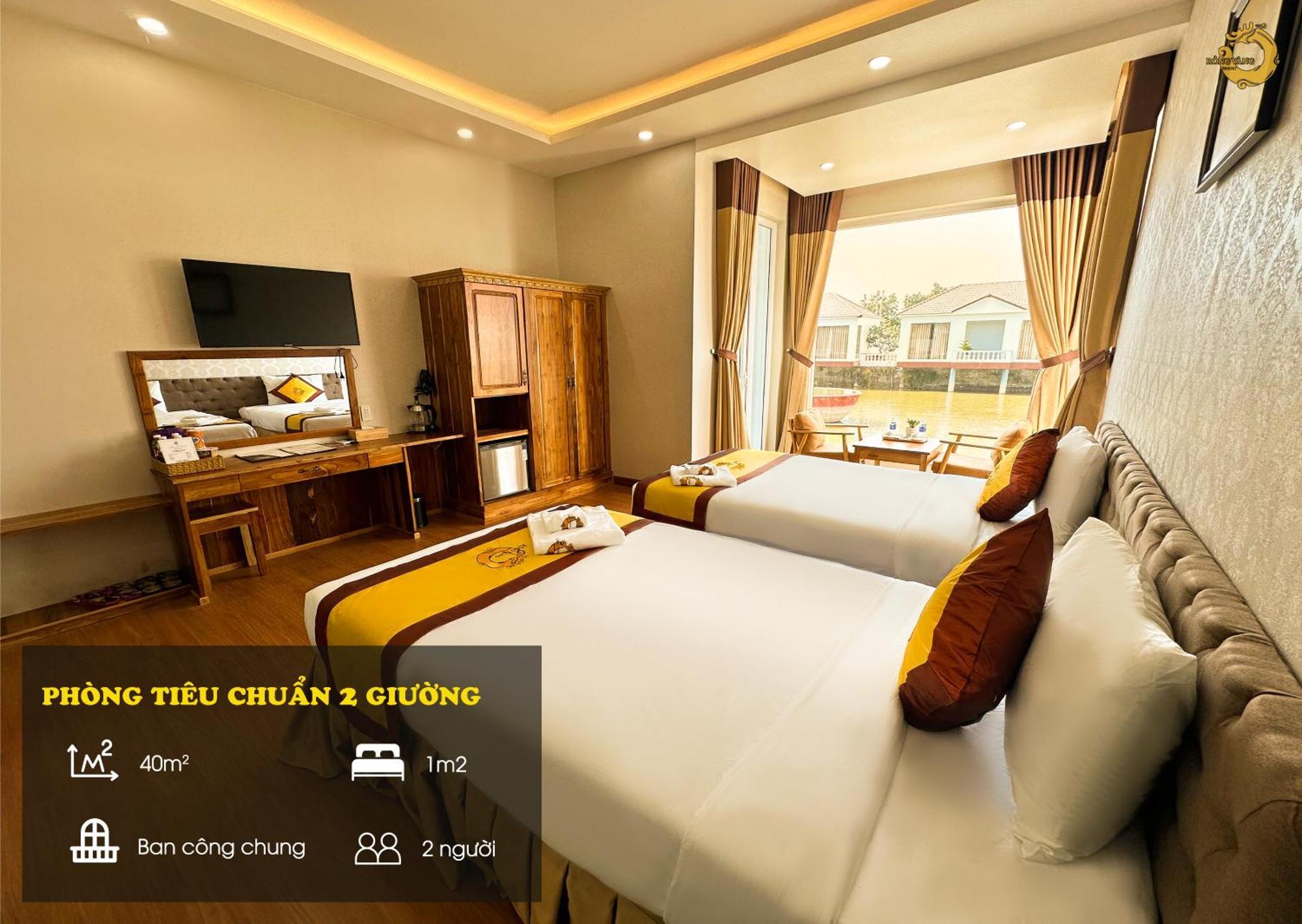 Rong Vang Resort Tri Ton Eksteriør bilde